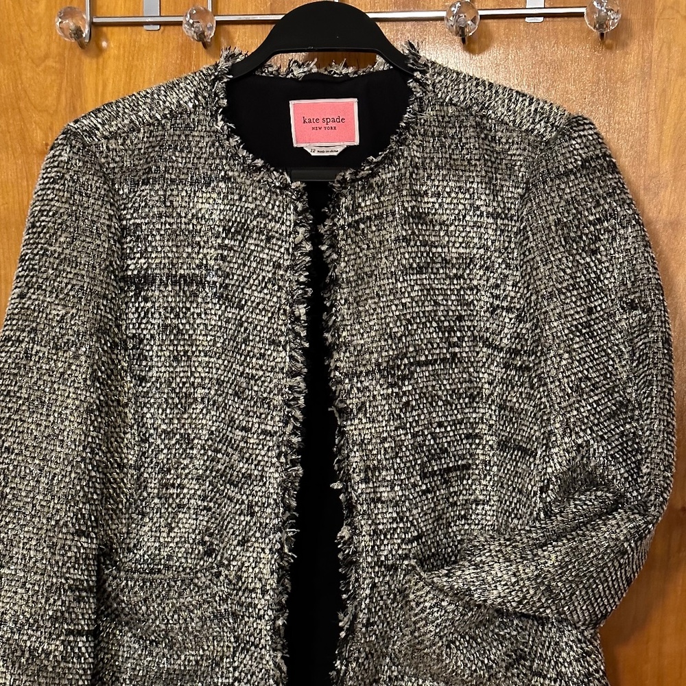 Kate Spade lined jacket